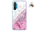 Funda Gel Tpu para Realme X2 diseño Mármol 03 Dibujos