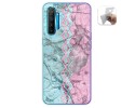 Funda Gel Tpu para Realme X2 diseño Mármol 08 Dibujos