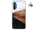 Funda Gel Tpu para Realme X2 diseño Mármol 11 Dibujos