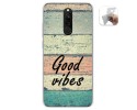 Funda Gel Tpu para Xiaomi Redmi 8 diseño Madera 01 Dibujos