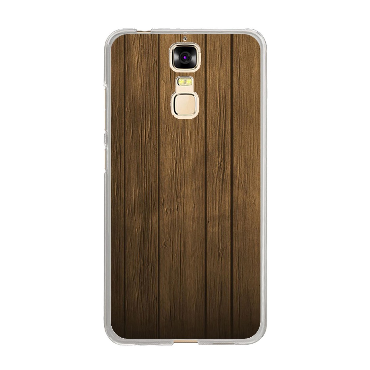 Funda Gel Tpu para Zte Blade A610 Plus  Diseño Madera Dibujos