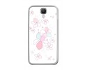 Funda Gel Tpu para Doogee X9 / X9 Pro  Diseño Flores Minimal Dibujos