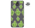Funda Gel Transparente para Lg K30 diseño Cactus Dibujos