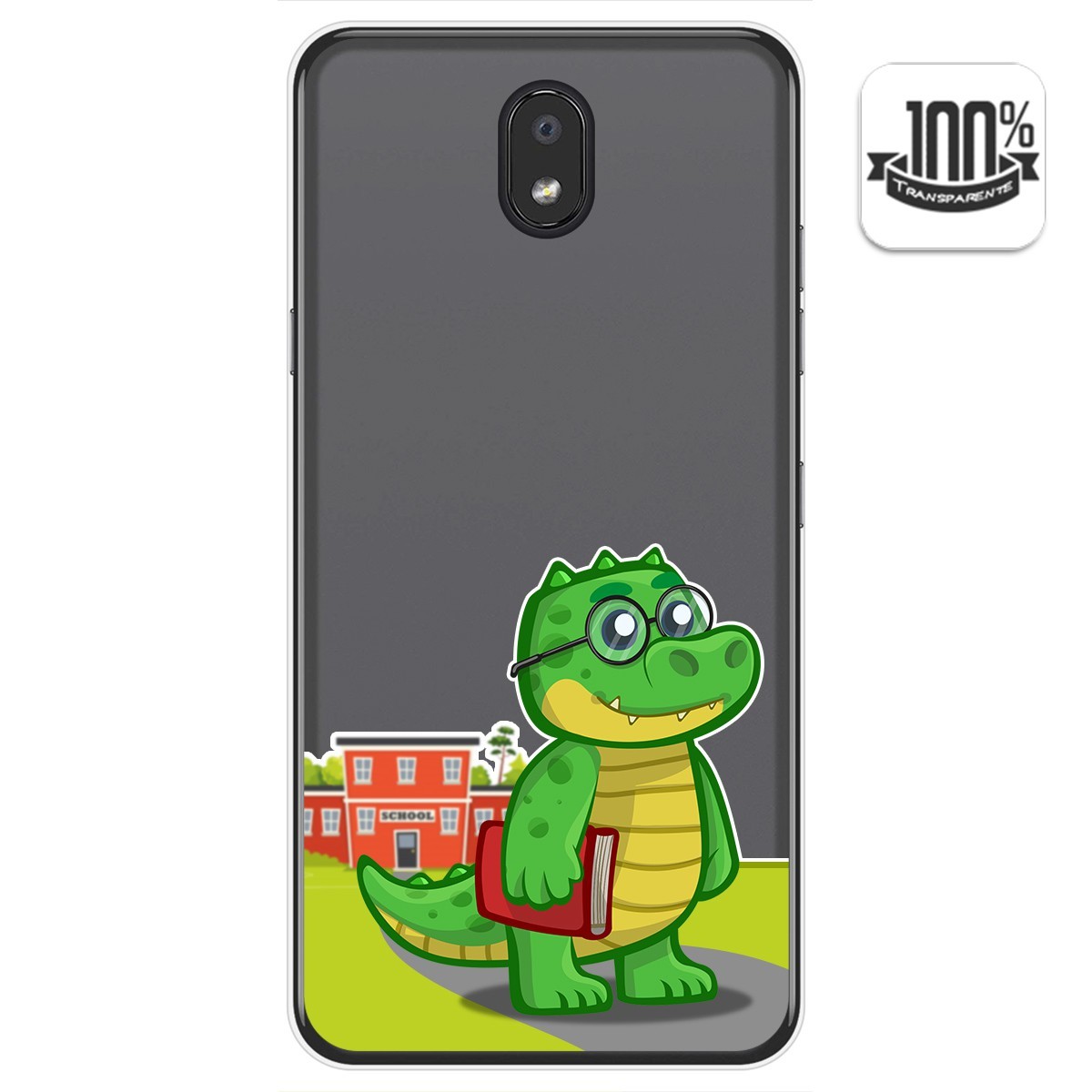 Funda Gel Transparente para Lg K30 diseño Coco Dibujos