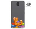 Funda Gel Transparente para Lg K30 diseño Leopardo Dibujos