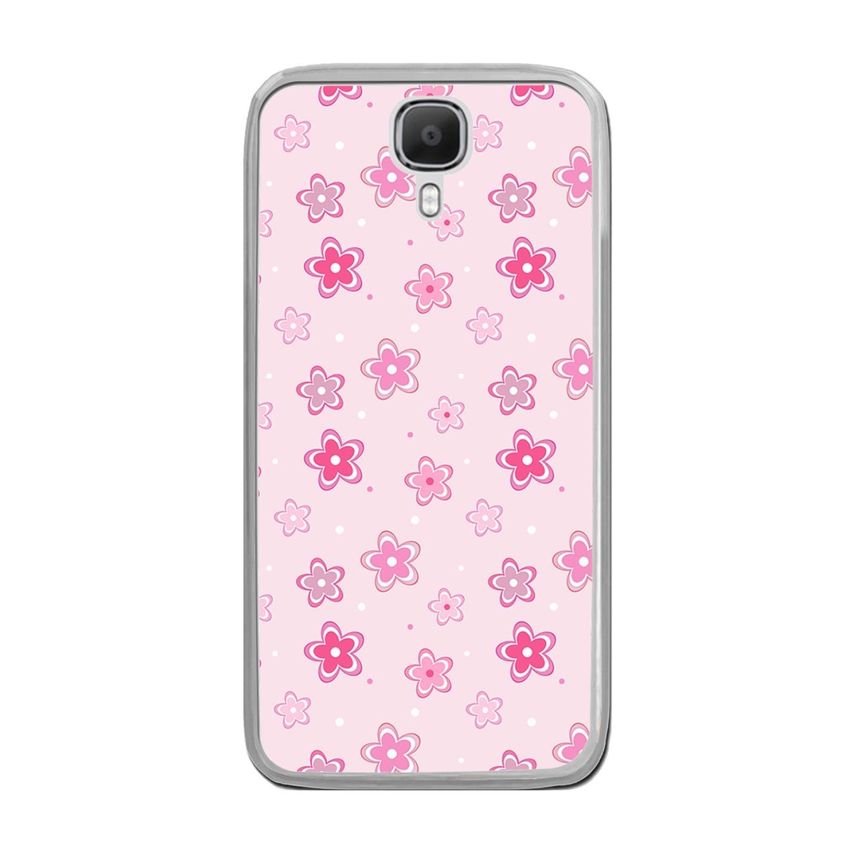 Funda Gel Tpu para Doogee X9 / X9 Pro  Diseño Flores Dibujos