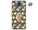 Funda Gel Transparente para Lg K30 diseño Piña Dibujos