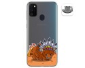Funda Gel Transparente para Samsung Galaxy M30s / M21 diseño Bufalo Dibujos