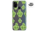 Funda Gel Transparente para Samsung Galaxy M30s / M21 diseño Cactus Dibujos