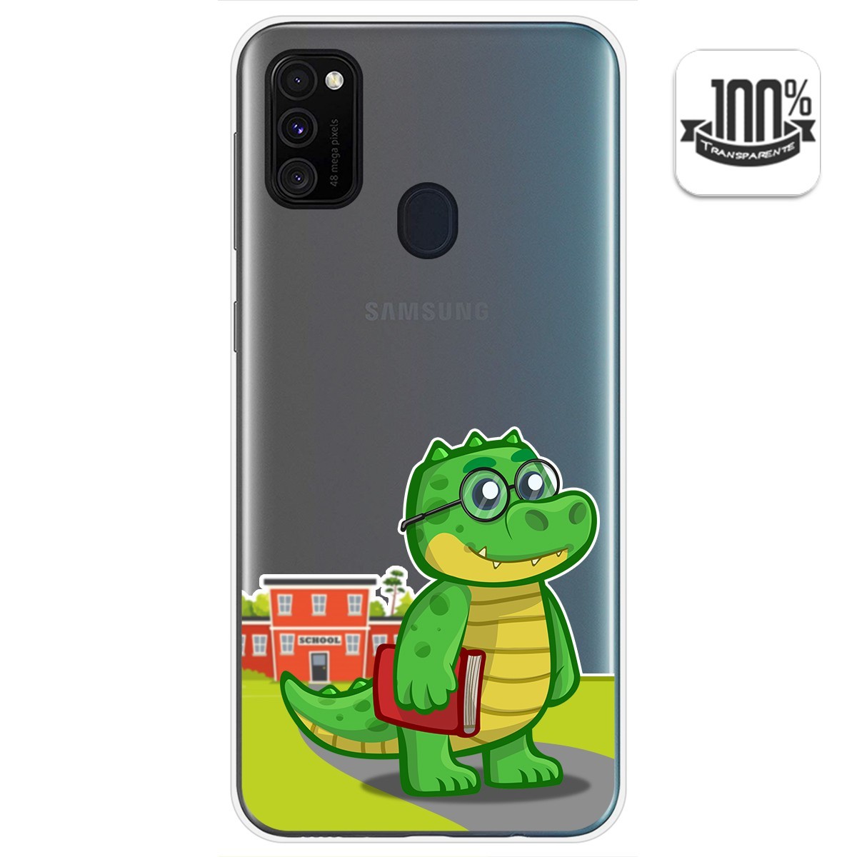 Funda Gel Transparente para Samsung Galaxy M30s / M21 diseño Coco Dibujos