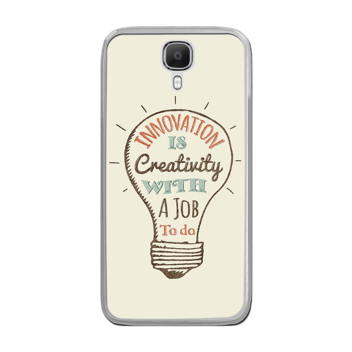 Funda Gel Tpu para Doogee X9 / X9 Pro  Diseño Creativity Dibujos