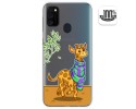 Funda Gel Transparente para Samsung Galaxy M30s / M21 diseño Jirafa Dibujos