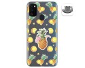Funda Gel Transparente para Samsung Galaxy M30s / M21 diseño Piña Dibujos