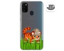 Funda Gel Transparente para Samsung Galaxy M30s / M21 diseño Tigre Dibujos