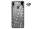 Funda Gel Transparente para Motorola Moto E6 Plus diseño Araña Dibujos