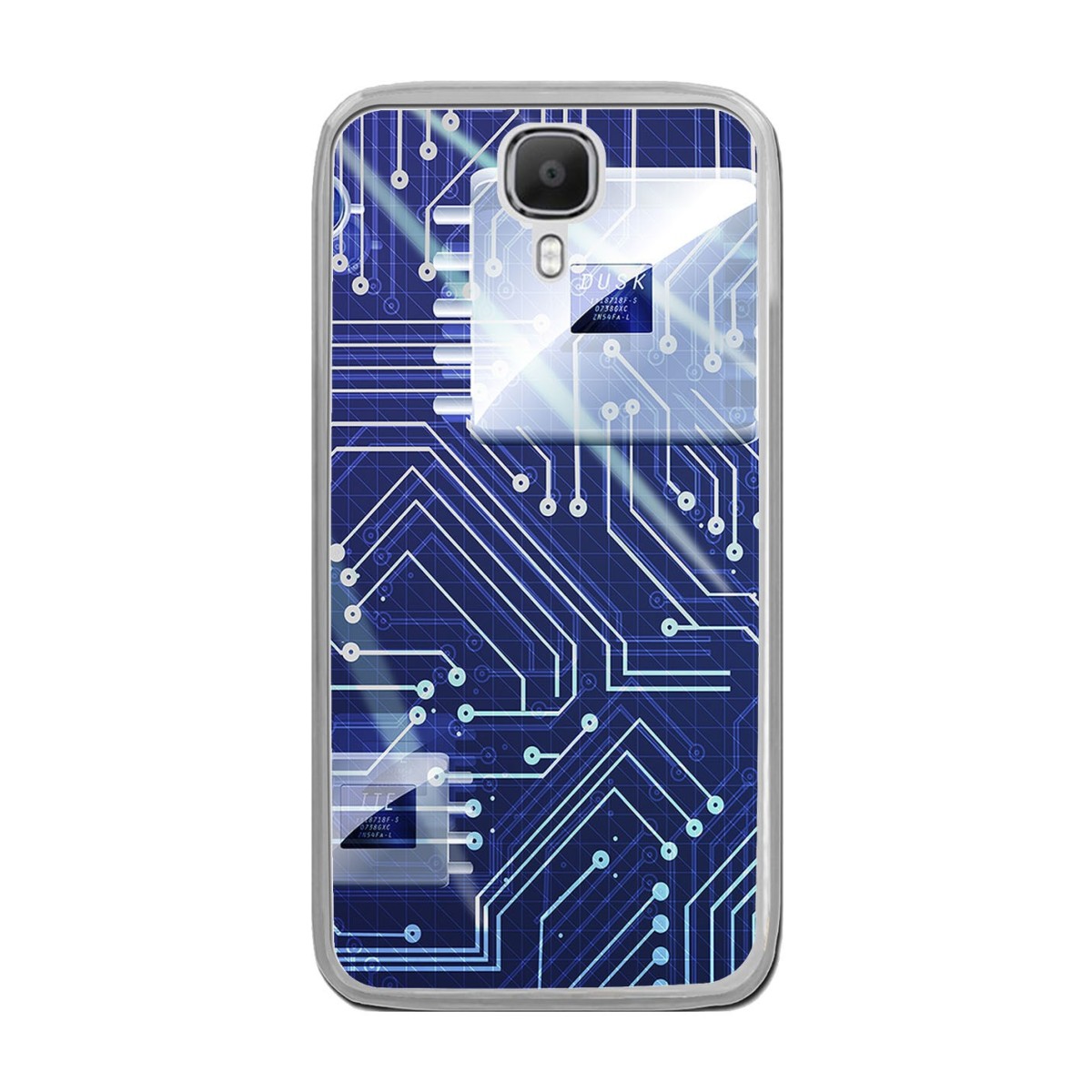 Funda Gel Tpu para Doogee X9 / X9 Pro  Diseño Circuito Dibujos