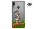 Funda Gel Transparente para Motorola Moto E6 Plus diseño Mono Dibujos