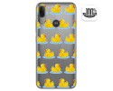 Funda Gel Transparente para Motorola Moto E6 Plus diseño Pato Dibujos