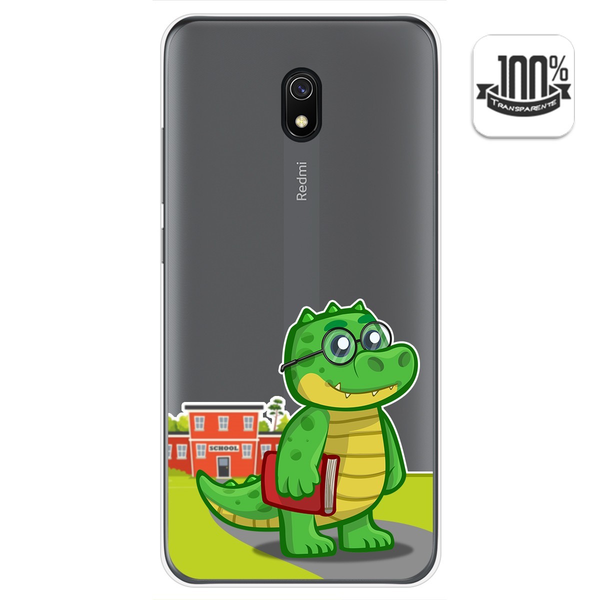 Funda Gel Transparente para Xiaomi Redmi 8A diseño Coco Dibujos