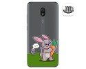 Funda Gel Transparente para Xiaomi Redmi 8A diseño Conejo Dibujos