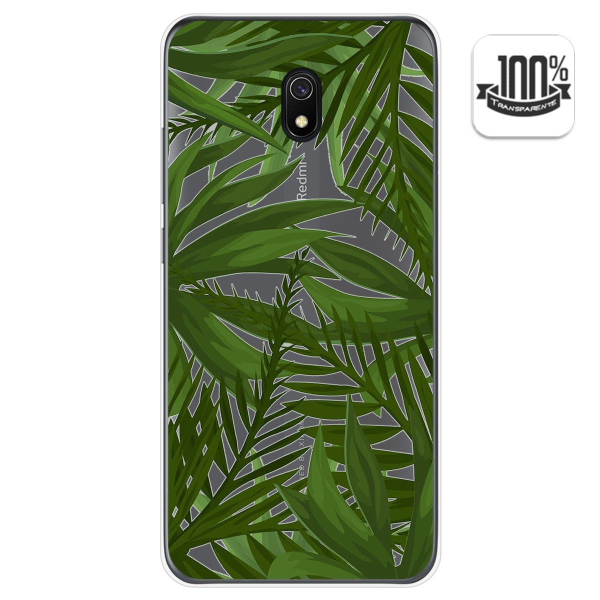 Funda Gel Transparente para Xiaomi Redmi 8A diseño Jungla Dibujos