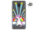 Funda Gel Transparente para Xiaomi Redmi 8A diseño Unicornio Dibujos