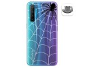 Funda Gel Transparente para Realme X2 diseño Araña Dibujos