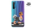 Funda Gel Transparente para Realme X2 diseño Avestruz Dibujos