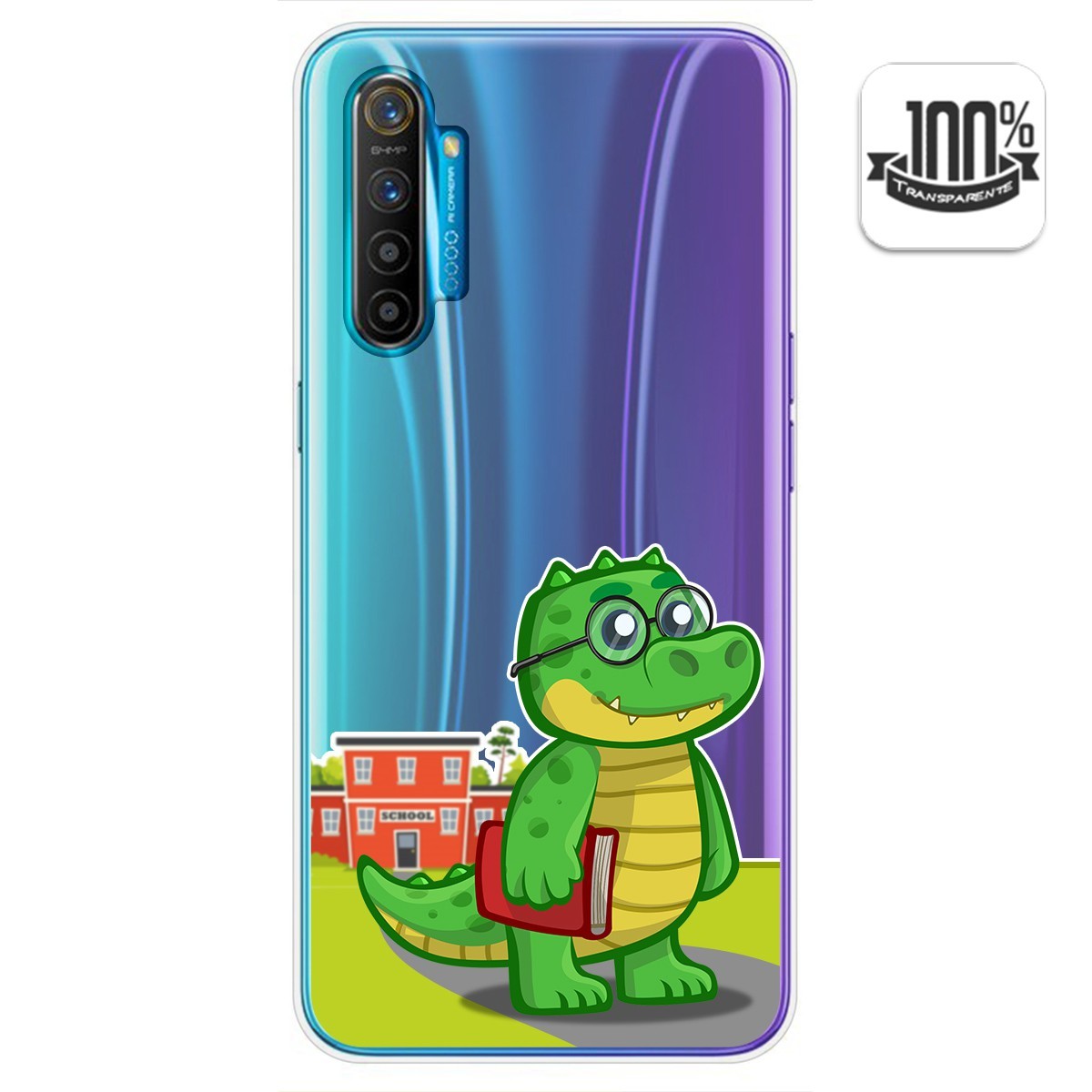 Funda Gel Transparente para Realme X2 diseño Coco Dibujos
