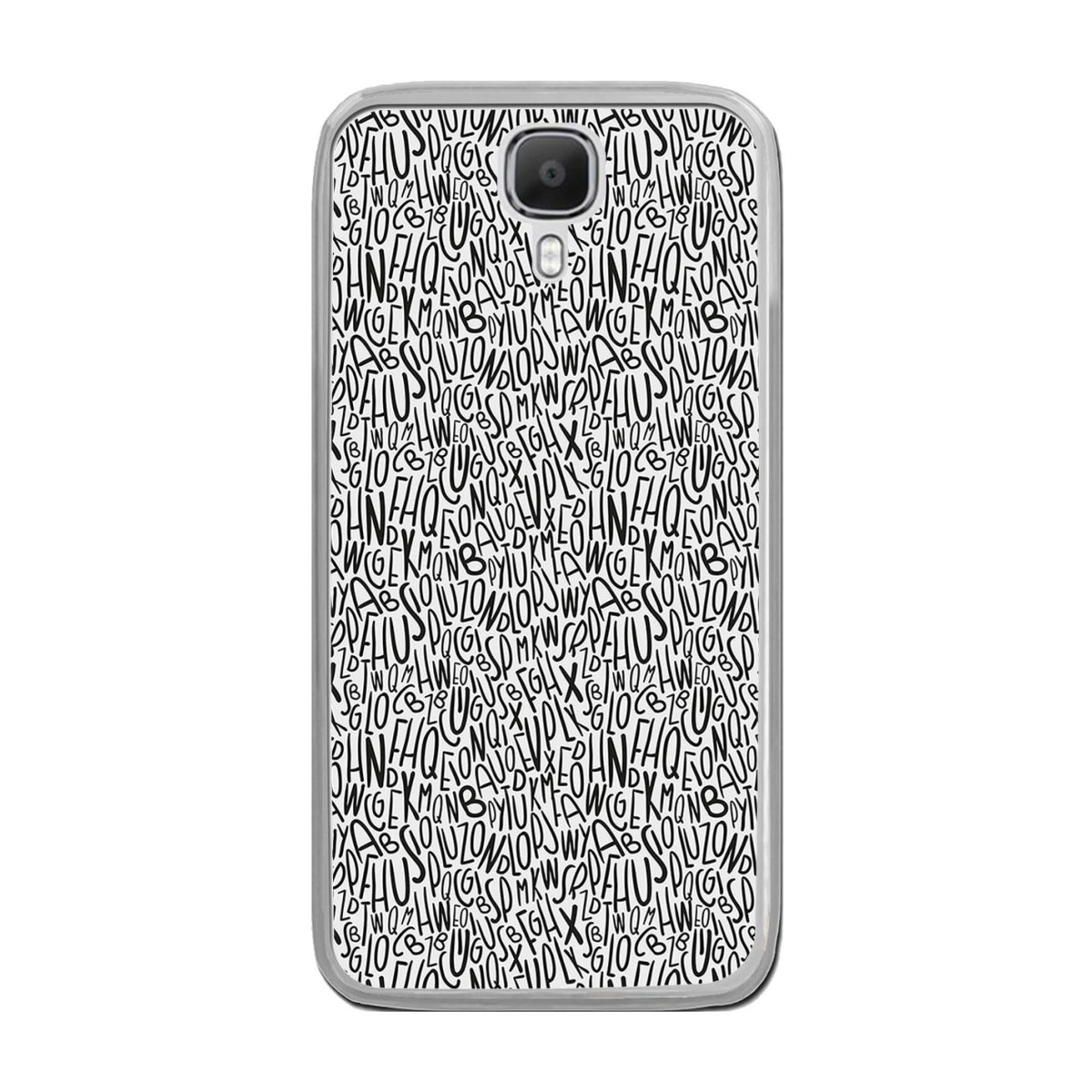 Funda Gel Tpu para Doogee X9 / X9 Pro  Diseño Letras Dibujos