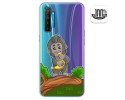 Funda Gel Transparente para Realme X2 diseño Mono Dibujos