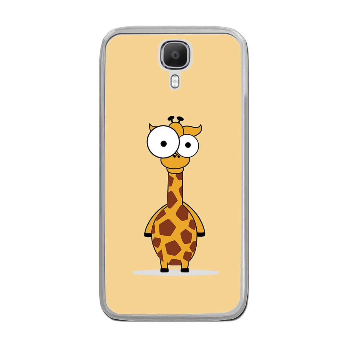 Funda Gel Tpu para Doogee X9 / X9 Pro  Diseño Jirafa Dibujos