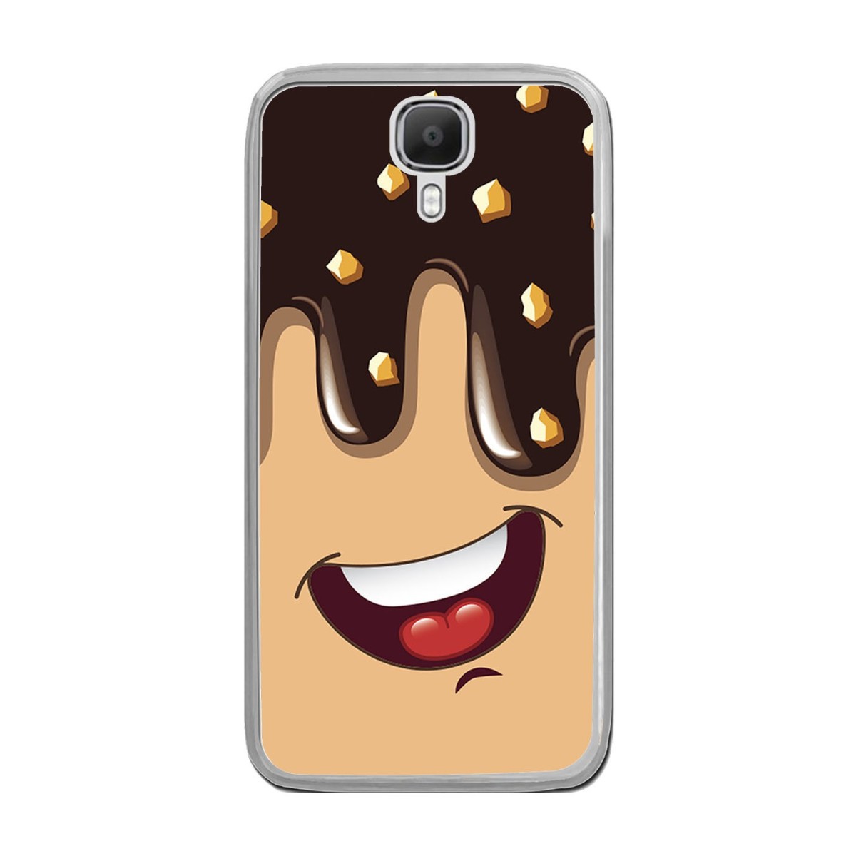 Funda Gel Tpu para Doogee X9 / X9 Pro  Diseño Helado Chocolate Dibujos