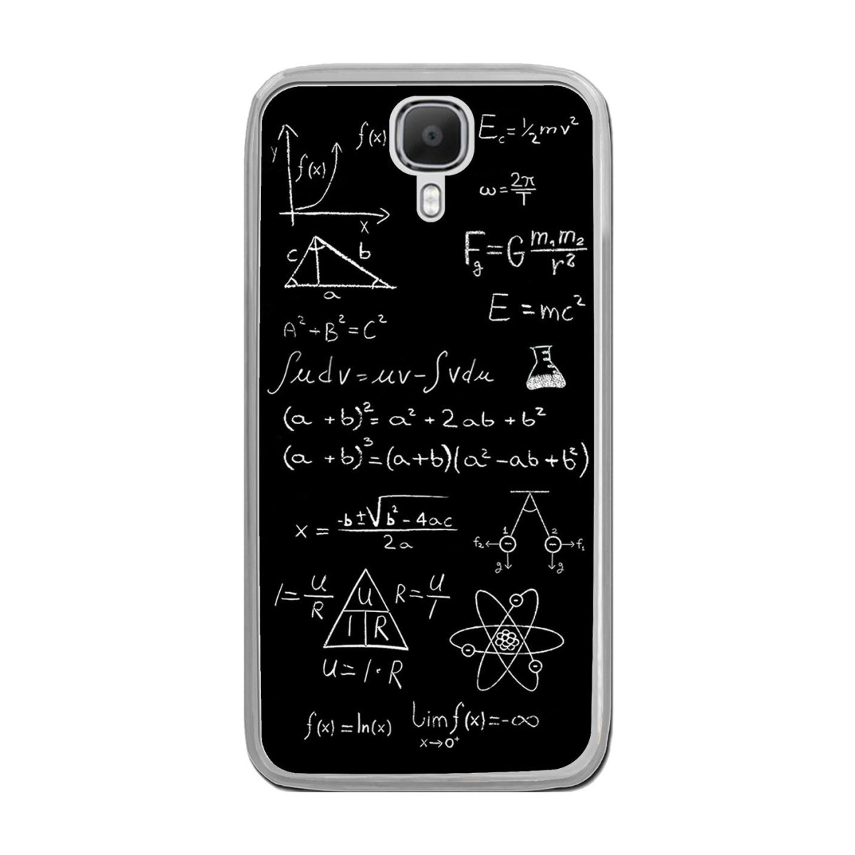 Funda Gel Tpu para Doogee X9 / X9 Pro  Diseño Formulas Dibujos