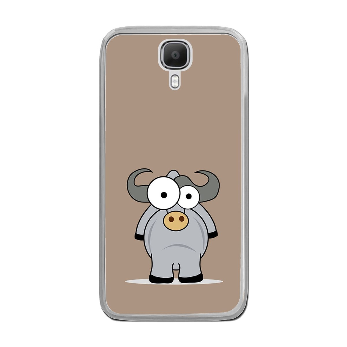 Funda Gel Tpu para Doogee X9 / X9 Pro  Diseño Toro Dibujos