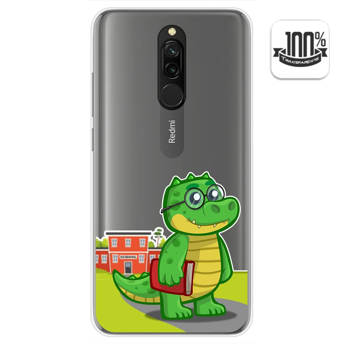 Funda Gel Transparente para Xiaomi Redmi 8 diseño Coco Dibujos