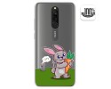 Funda Gel Transparente para Xiaomi Redmi 8 diseño Conejo Dibujos