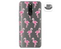 Funda Gel Transparente para Xiaomi Redmi 8 diseño Flamenco Dibujos