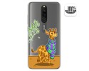 Funda Gel Transparente para Xiaomi Redmi 8 diseño Jirafa Dibujos
