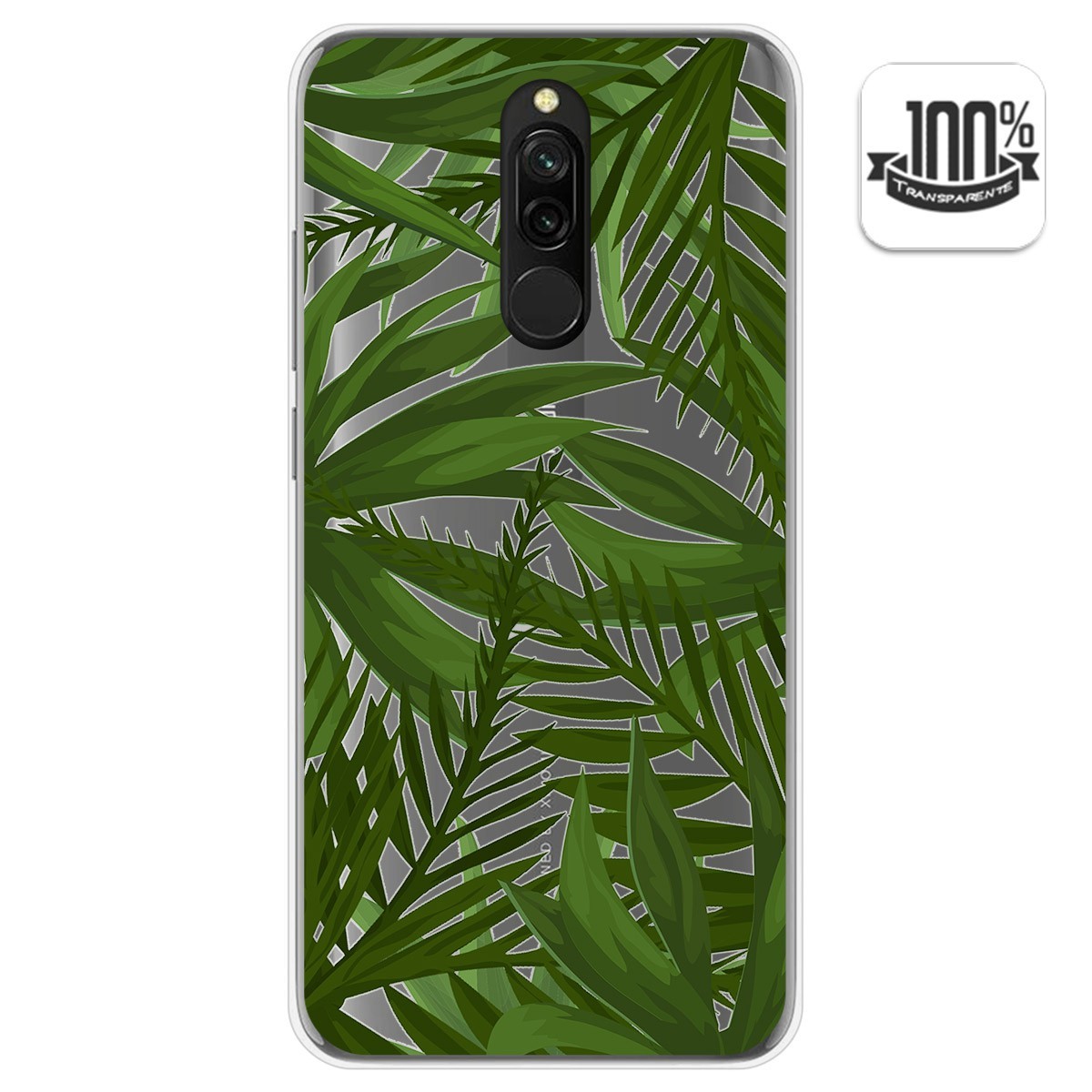 Funda Gel Transparente para Xiaomi Redmi 8 diseño Jungla Dibujos