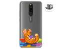 Funda Gel Transparente para Xiaomi Redmi 8 diseño Leopardo Dibujos