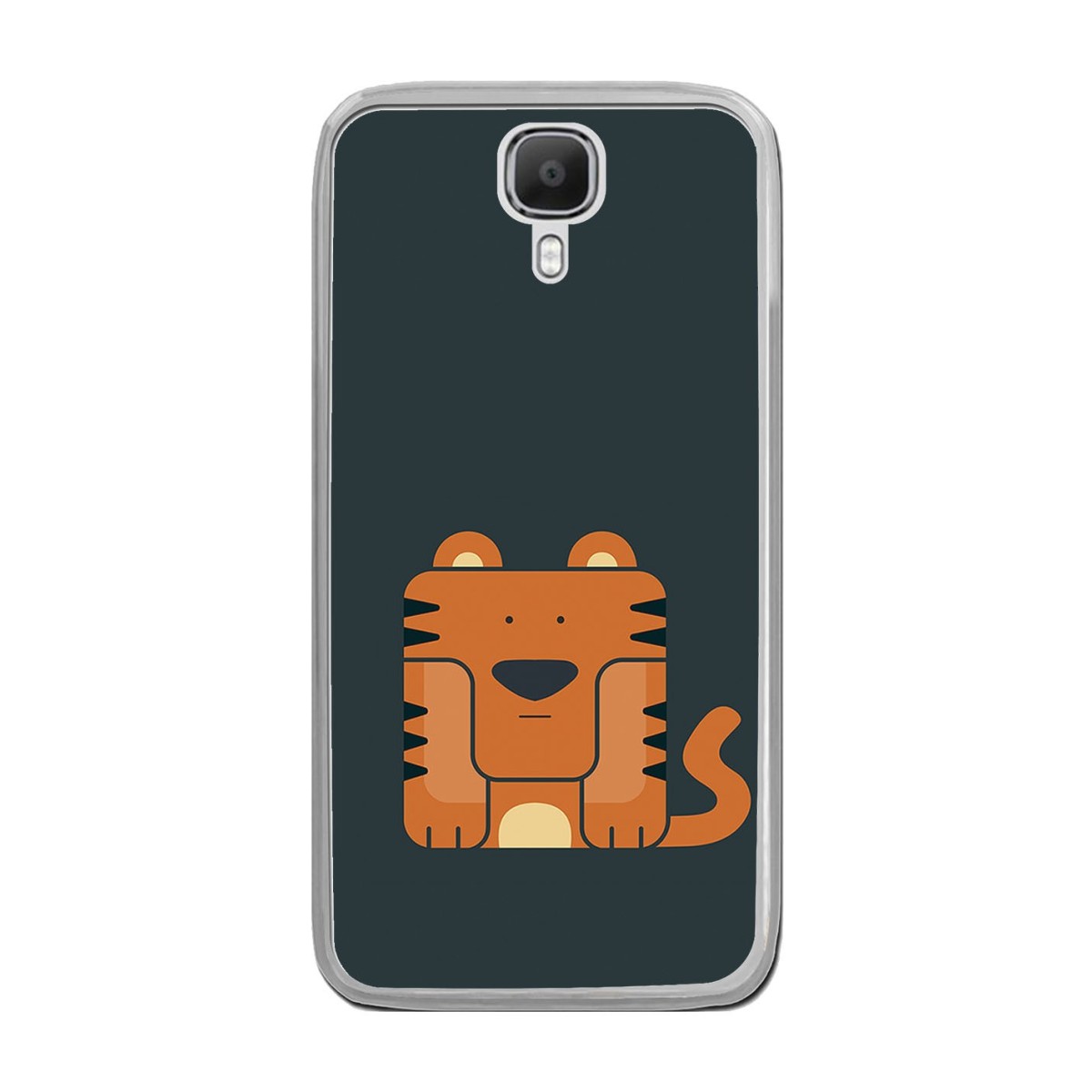 Funda Gel Tpu para Doogee X9 / X9 Pro  Diseño Tigre Dibujos