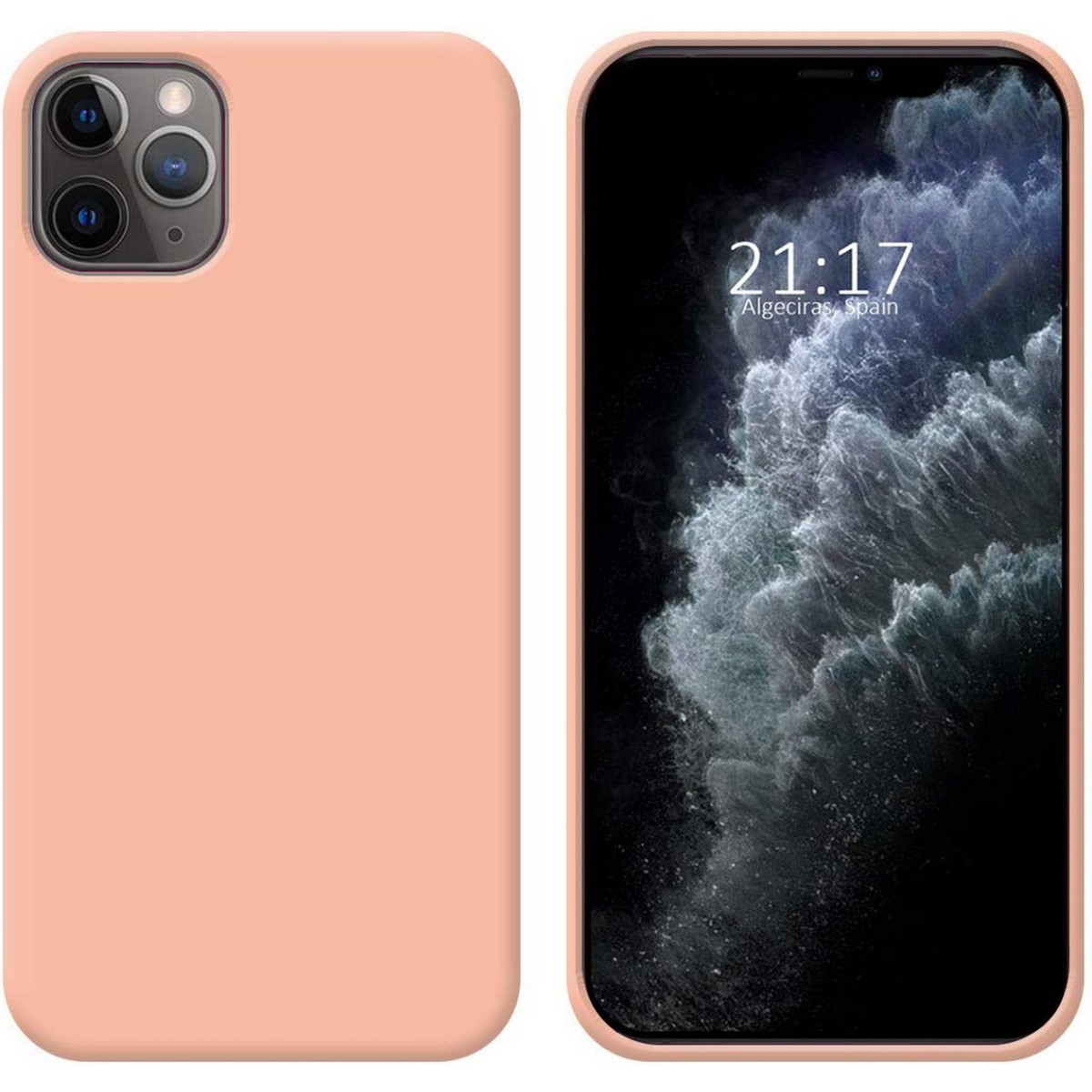 Funda Gel Tpu para Iphone 11 Pro (5.8) Color Rosa