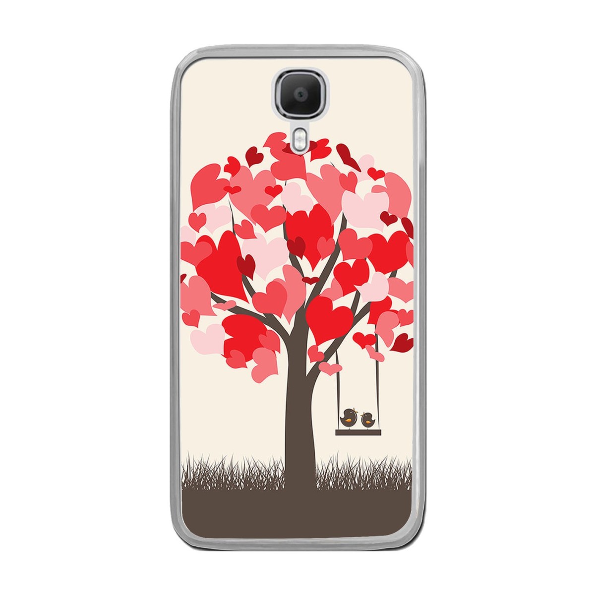 Funda Gel Tpu para Doogee X9 / X9 Pro  Diseño Pajaritos Dibujos