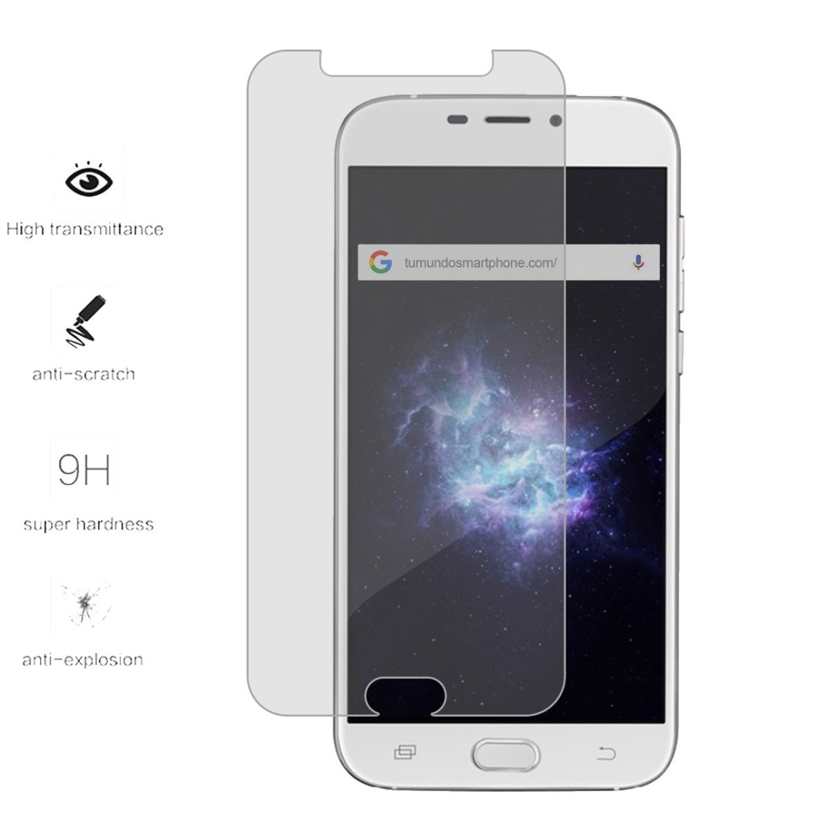 Protector Cristal Templado para Doogee X9 / X9 Pro Vidrio