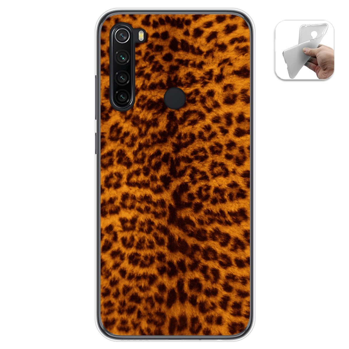 Funda Gel Tpu para Xiaomi Redmi Note 8T diseño Animal 03 Dibujos