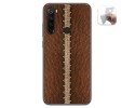 Funda Gel Tpu para Xiaomi Redmi Note 8T diseño Cuero 01 Dibujos
