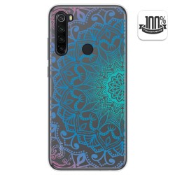 Funda Gel Transparente para Xiaomi Redmi Note 8T diseño Mandala Dibujos