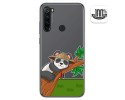 Funda Gel Transparente para Xiaomi Redmi Note 8T diseño Panda Dibujos