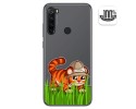 Funda Gel Transparente para Xiaomi Redmi Note 8T diseño Tigre Dibujos